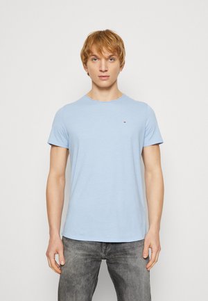 SLIM JASPE C NECK - Jednoduché tričko - pearly blue