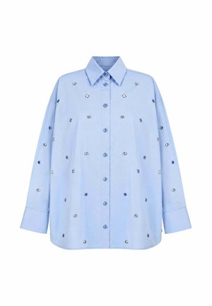 TWINSET, CAMICIA OVERSIZE - Camicia - azzurro