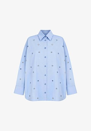 TWINSET, CAMICIA OVERSIZE - Camicia - azzurro