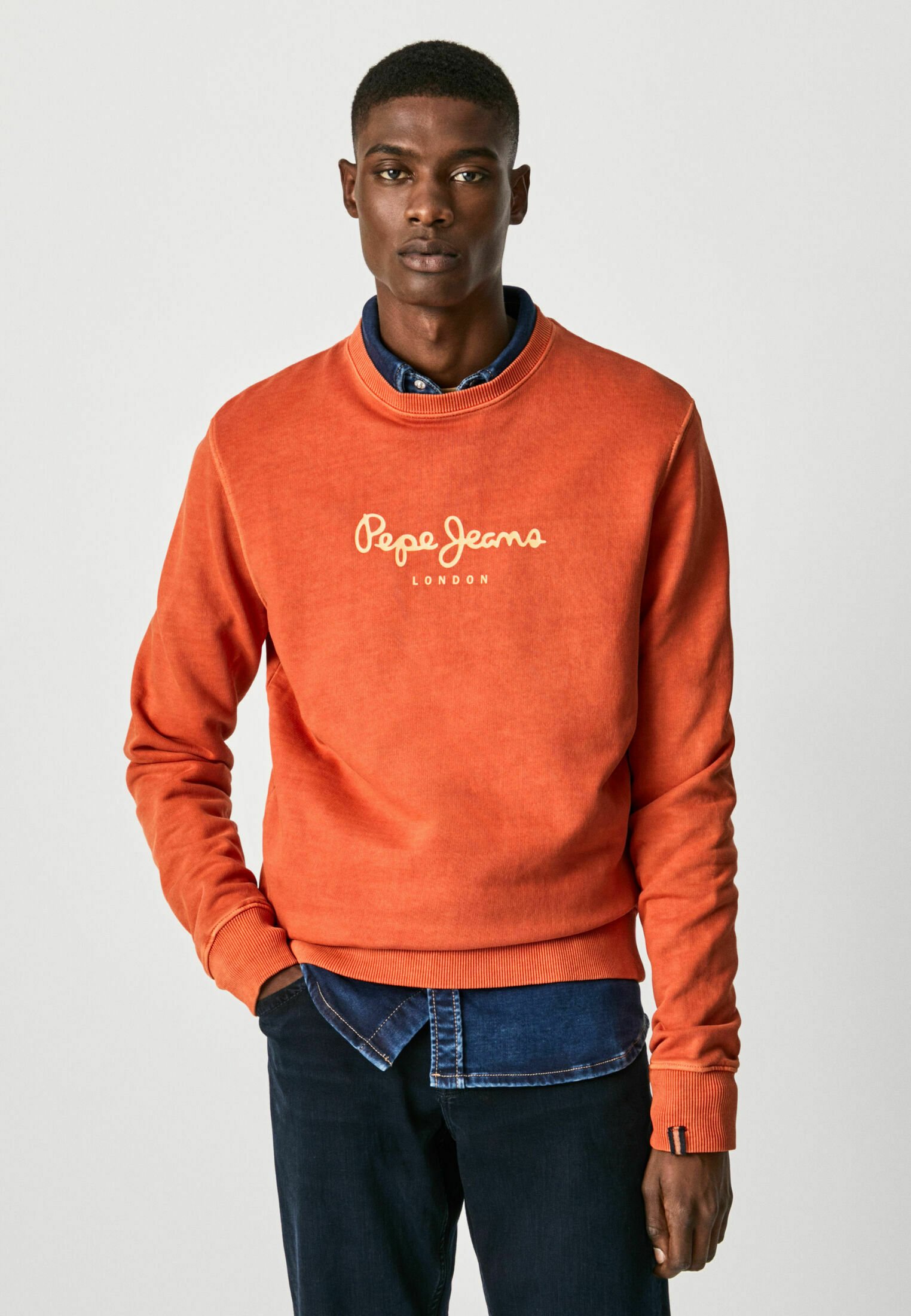 Pepe Jeans DYLAN - Sudadera - orange/naranja - Zalando.es