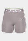 HYPERGLAM 5-INCH COLOR POP SHORT - Legingi - taupe oxide/white/lucid lemon