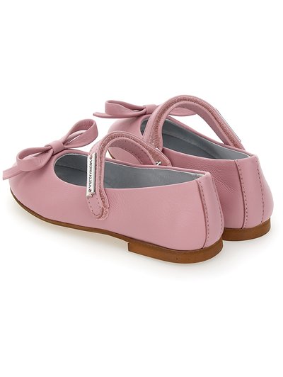 Monnalisa CON FIOCCHINO - Bokapántos balerina cipők - rosa fairytale