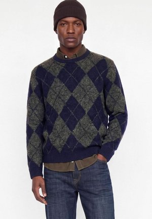 Jack & Jones PREMIUM, STRICKPULLOVER STRICKPULLOVER - Пуловер - night sky