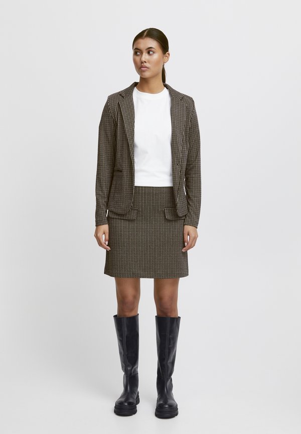 IHKATE - A-line skirt - port royale3