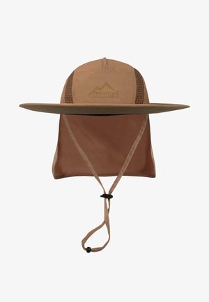 normani Outdoor Sports OUTDOOR BUSCHHUT MIT NACKENSCHUTZ - Hut - coyote