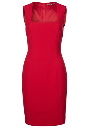 Robe fourreau - red