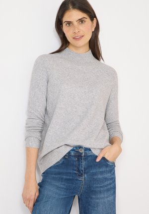 COSY TURTLENECK  - Strickpullover - grau