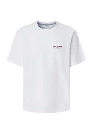 Pepe Jeans, PEPE JEANS PRINT T-SHIRT CHELSEA BACK TEE - T-Shirt print - white