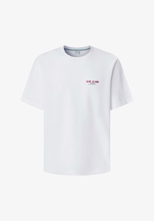 Pepe Jeans, PEPE JEANS PRINT T-SHIRT CHELSEA BACK TEE - T-Shirt print - white