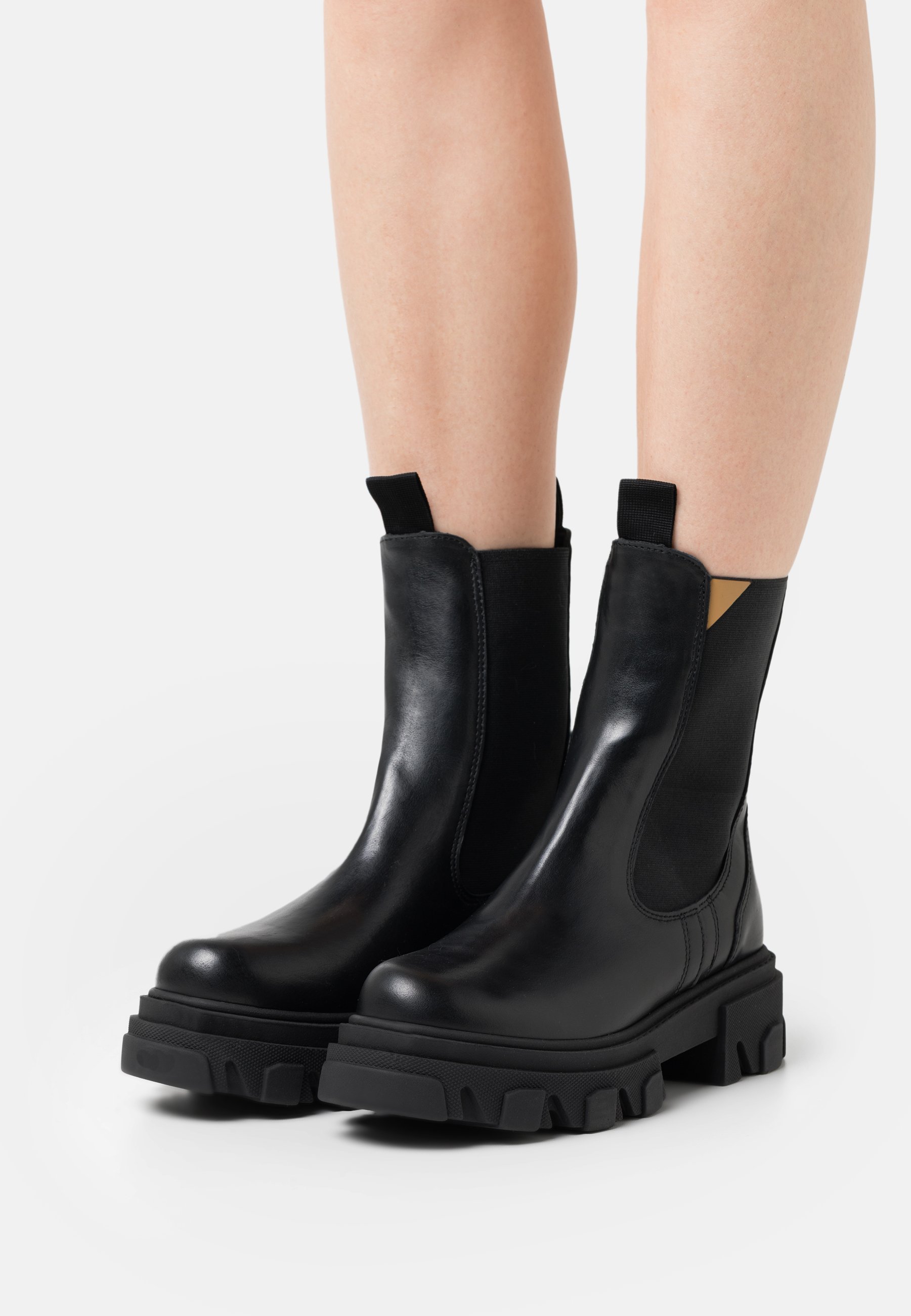 Alpe LIVERPOOL - Botines con plataforma - black/negro - Zalando.es