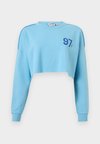 NMASTON OVERSIZED O NECK - Φούτερ - baltic sea
