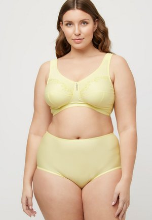 Underwired bra - light yellow