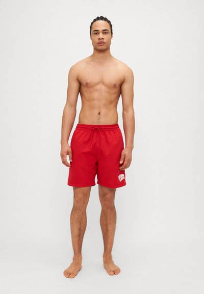 Billionaire Boys Club DIAMONDS DOLLARS WATER REACTIVE - Ujumisšortsid - red