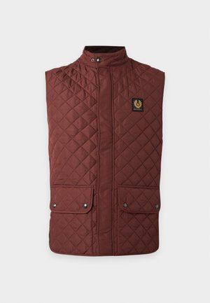 Belstaff, ICON GILET - Γιλέκο - oxblood