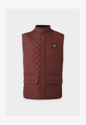 Belstaff, ICON GILET - Γιλέκο - oxblood
