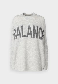 NMBALANCE O-NECK - Trui - light grey