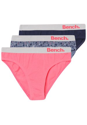 Bench 3 PACK - Underbukse - coral/blue