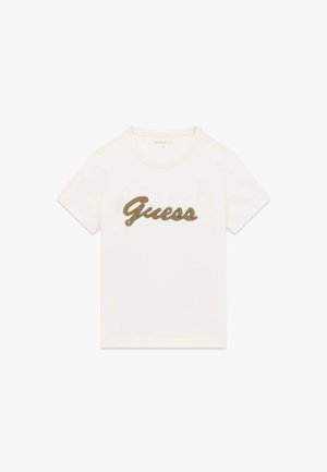 Guess, - T-shirt z nadrukiem