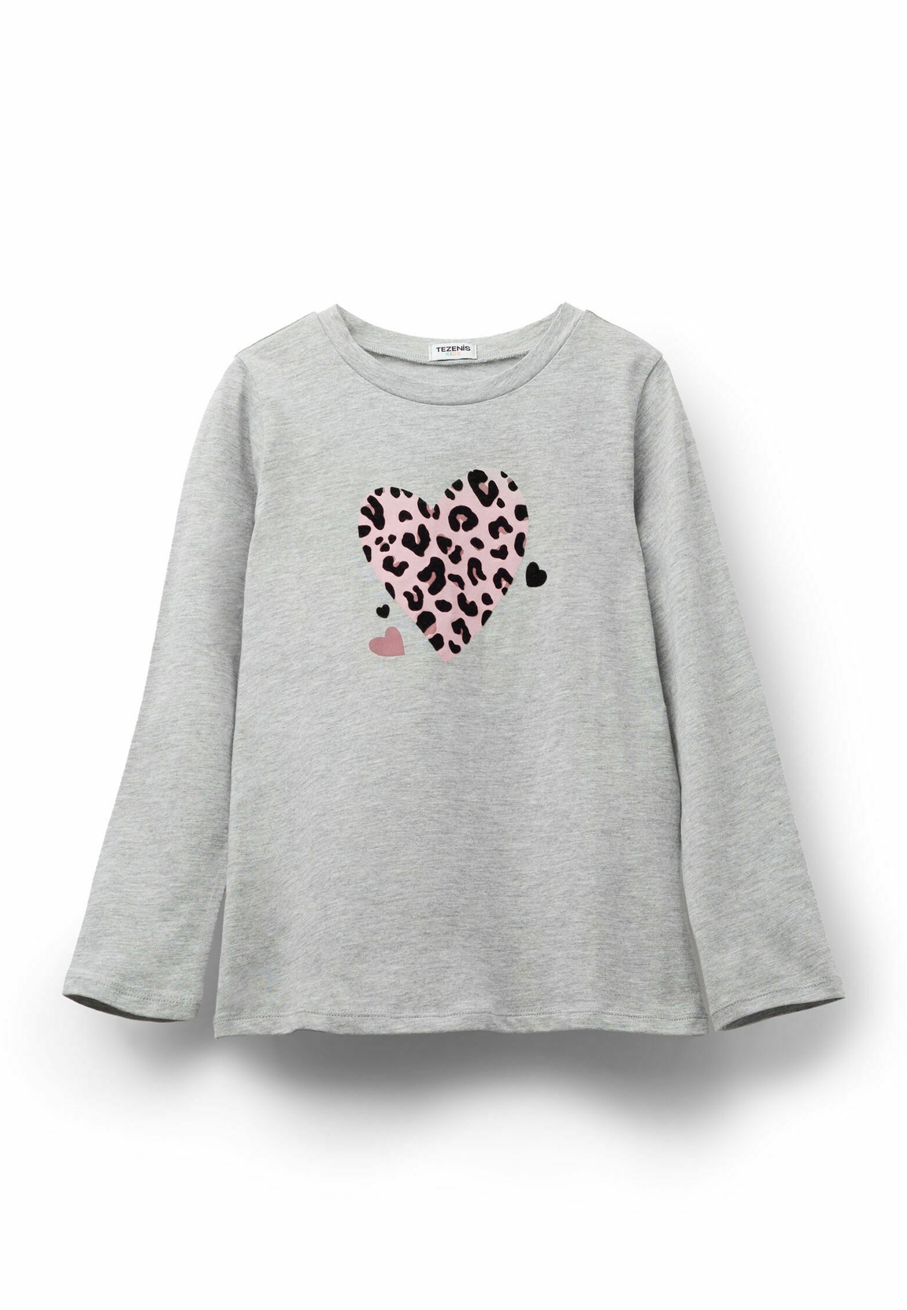 Tezenis Maglietta a manica lunga pale grey/grigio scuro Zalando