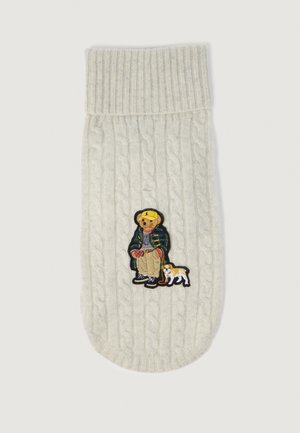 CABLE CASHMERE BEAR SWEATER UNISEX - Kisállat kiegészítő - light grey heather