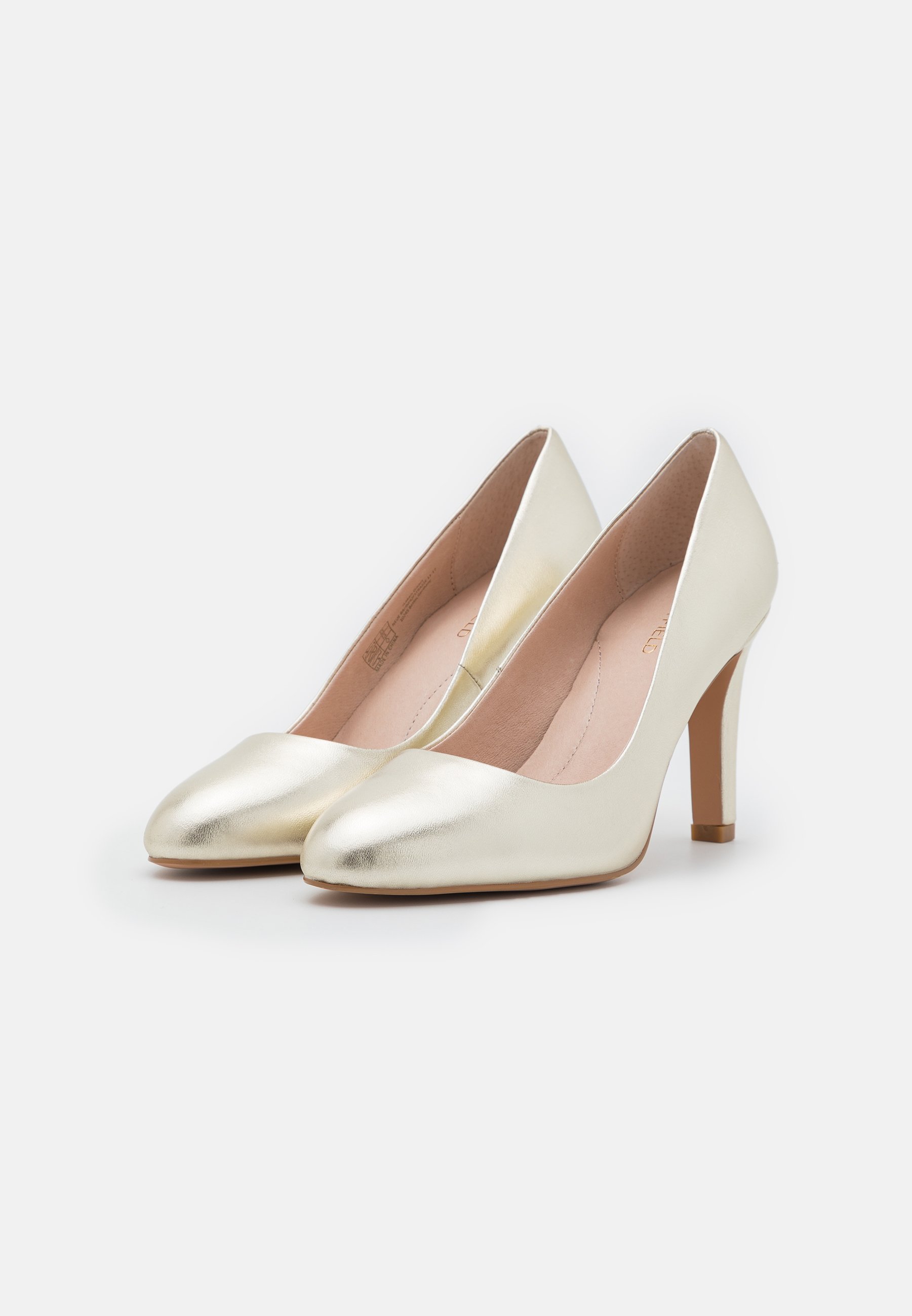 Anna Field LEATHER - Klassieke pumps - gold/goudkleurig - Zalando.nl