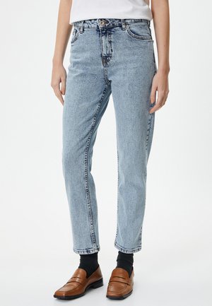 HIGH RISE STRETCH - EVE - Relaxed fit jeans - light blue