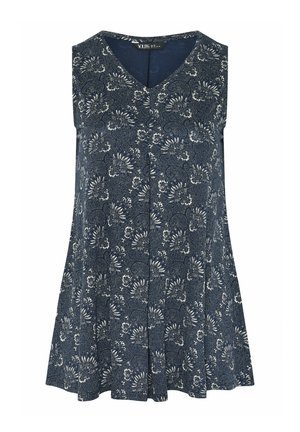 Yours Clothing, PLUS SIZE VESTS & CAMIS - Top - dark navy