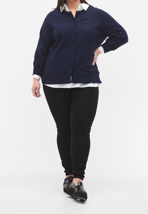 Chaqueta de punto - dark blue