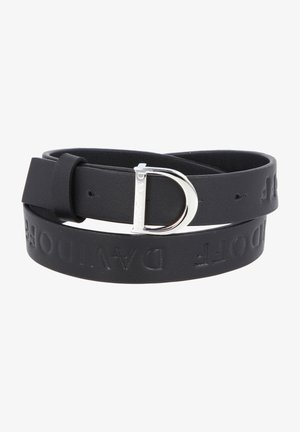 Belt - black embossed