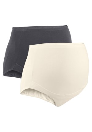 ÜBERBAUCH 2ER PACK BEQUEMER - Culotte - grau