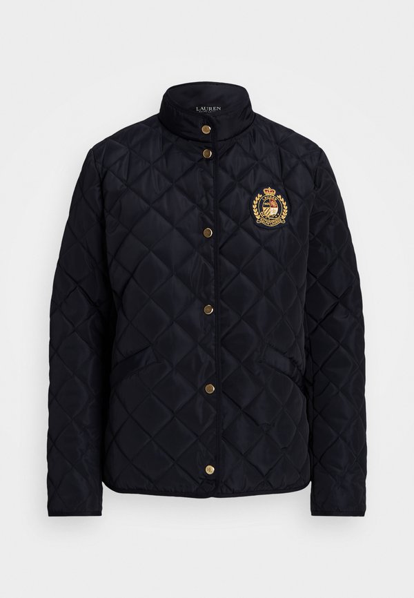 CREST PATCH QUILTED MOCKNECK JACKET - Light jacket3