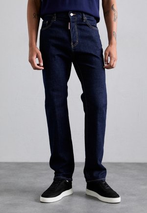 Straight leg jeans - navy blue