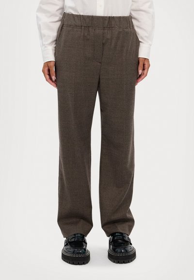 WEEKEND MaxMara HATELEY - Hlače - marrone scuro