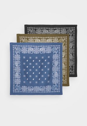 UNISEX 3 PACK - Foulard - khaki / black /blue