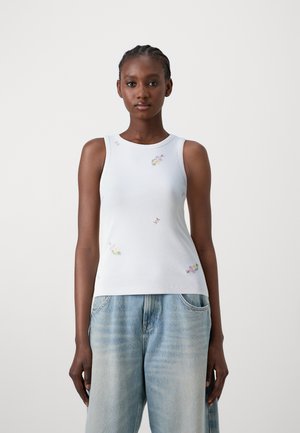 PCLENE TANK - Topper - bright white