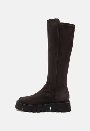 AGL, LUGGIE STRETCH - Plateaustiefel - moka