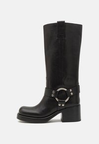 Jeffrey Campbell REFLECTION - Botas de cowboy/motociclista - black
