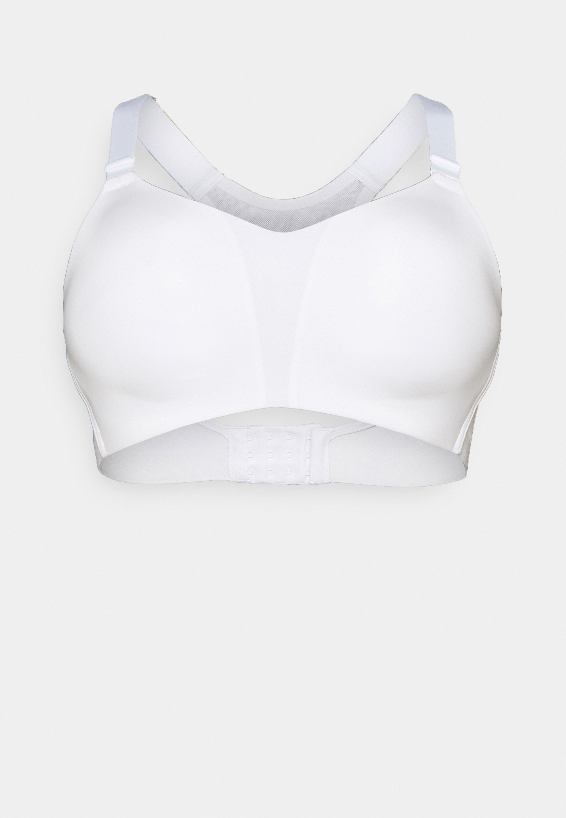 Nike Performance RIVAL PLUS SIZE BRA - Sport BH - white/pure platinum/wit -  Zalando.nl