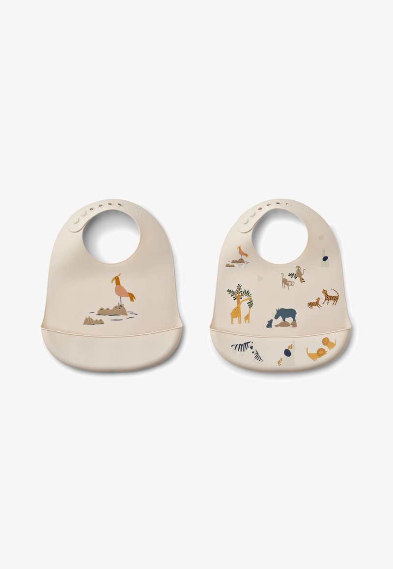 Liewood TILDA BIB UNISEX 2 PACK - Bryndák - sandy