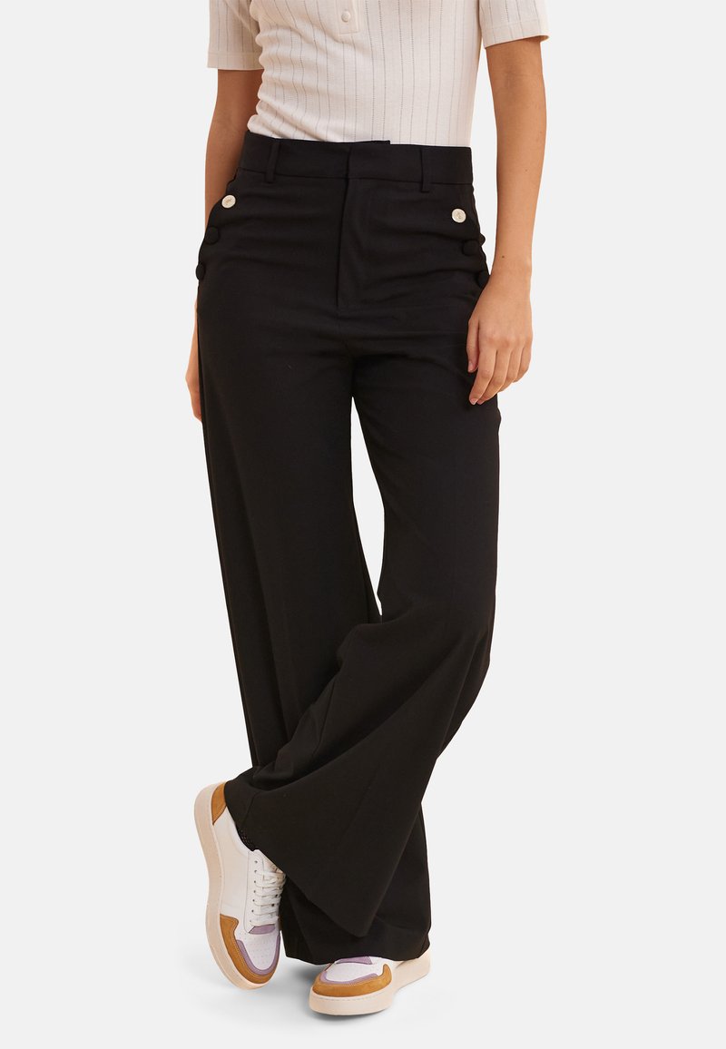 I.Code by IKKS LARGE WITH BRIDGE - Pantaloni - black