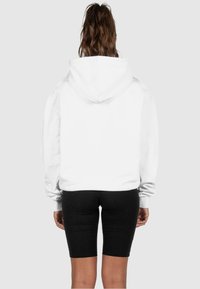 MJ Gonzales PAISLAY X HEAVY OVERSIZED - Felpa con cappuccio - white