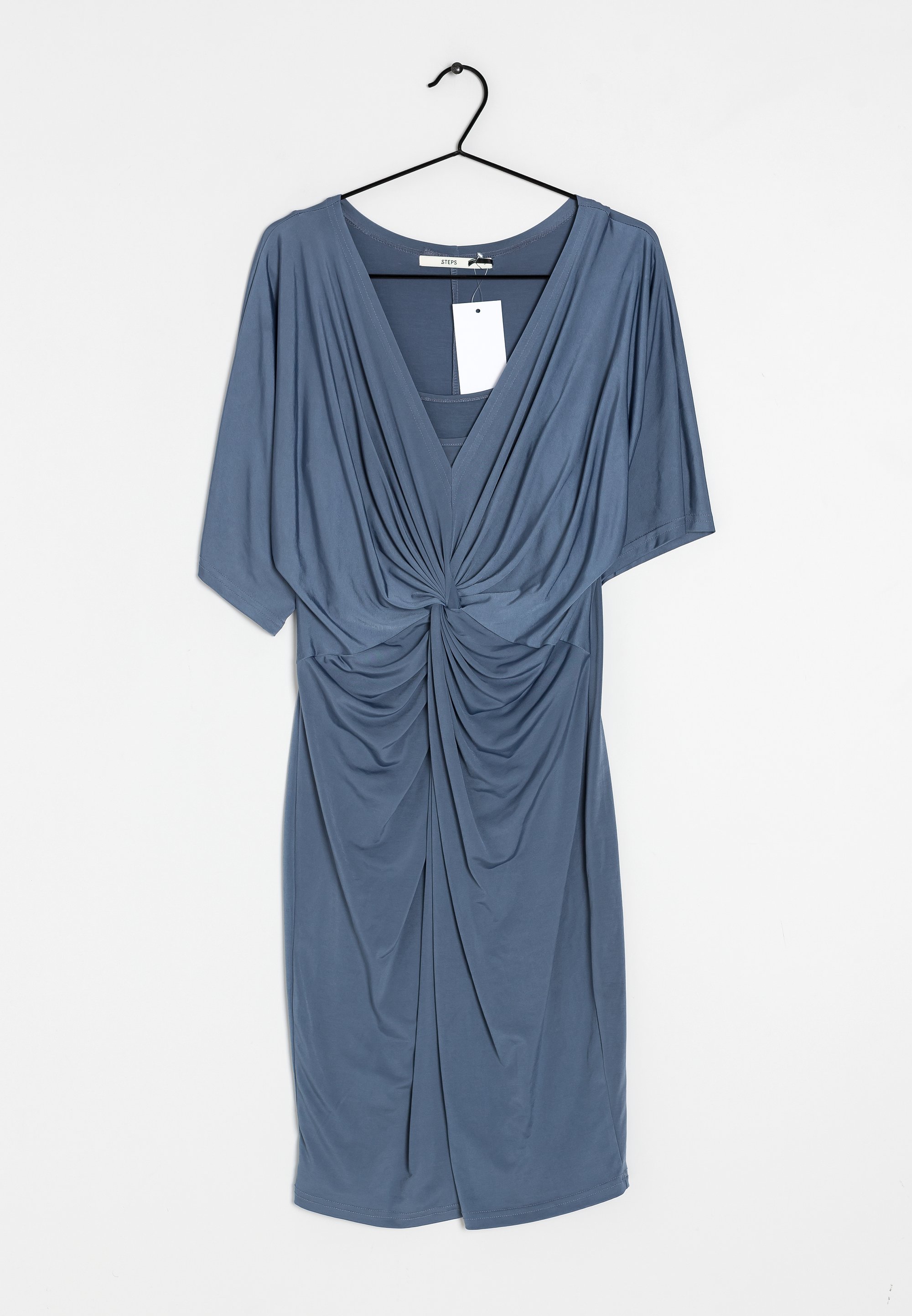 Sale Dameskleding Steps Dameskleding Online Steps Jurk Blue-grey