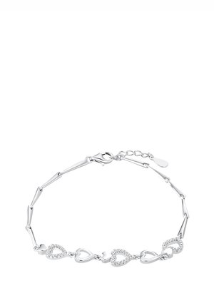HEARTS - Pulsera - silberfarben