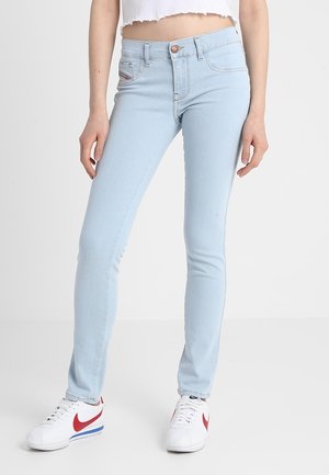 Slim fit jeans - bleached denim