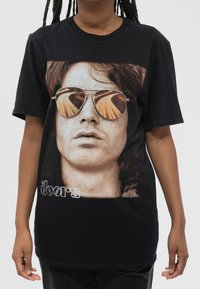 Paradiso Clothing THE DOORS JIM MORRISON FACE - Print T-shirt - black