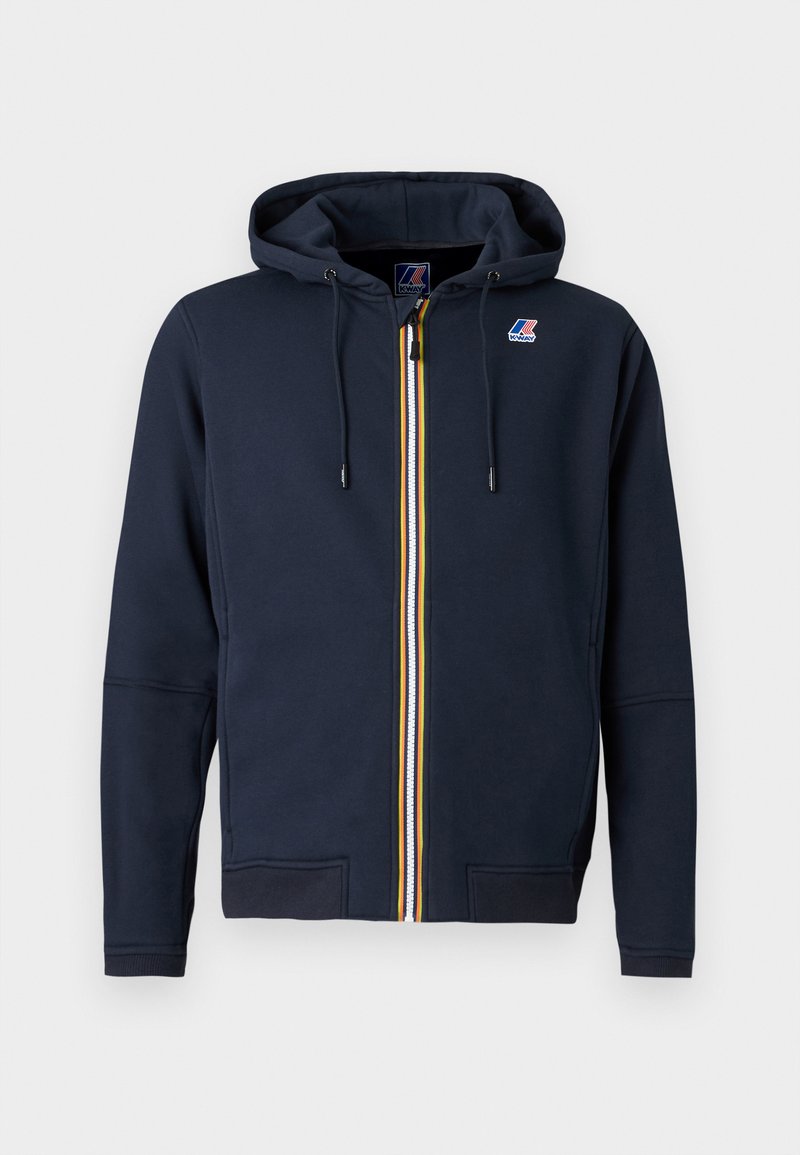 K-Way PROSPER UNISEX - Felpa con zip - blue depth/blu scuro - Zalando.it