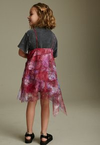 Next SET - Denné šaty - red  blue floral print