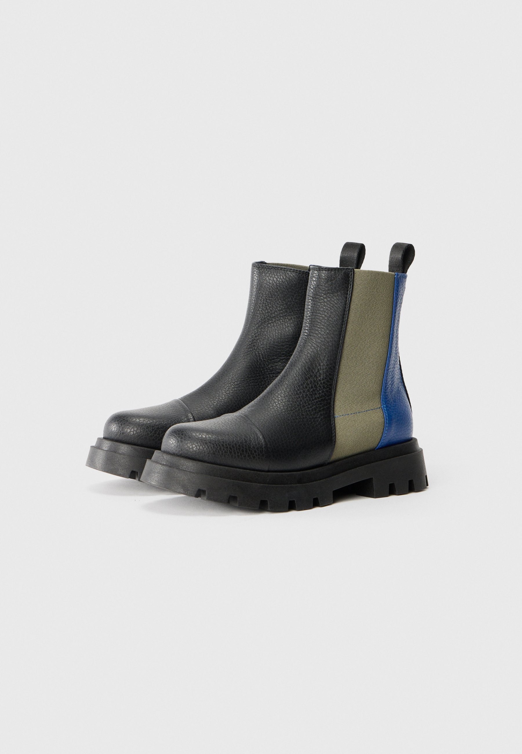 Marni UNISEX - Ankle boots - black/blue/army/black - Zalando
