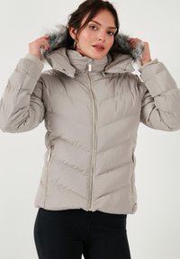 LELA REGULAR FIT - Zimska jakna - ecru