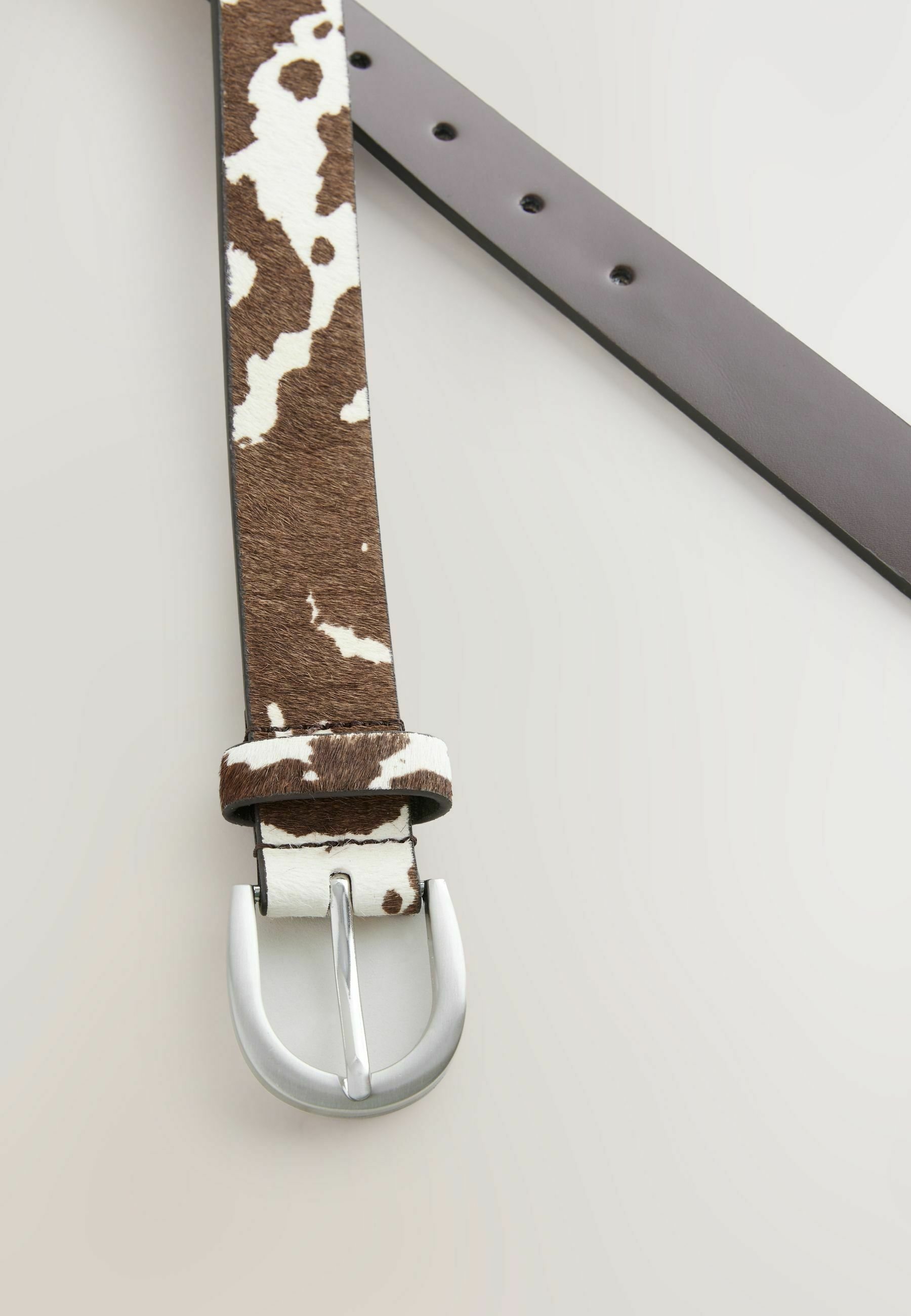 Next Belt - cow print/brown - Zalando